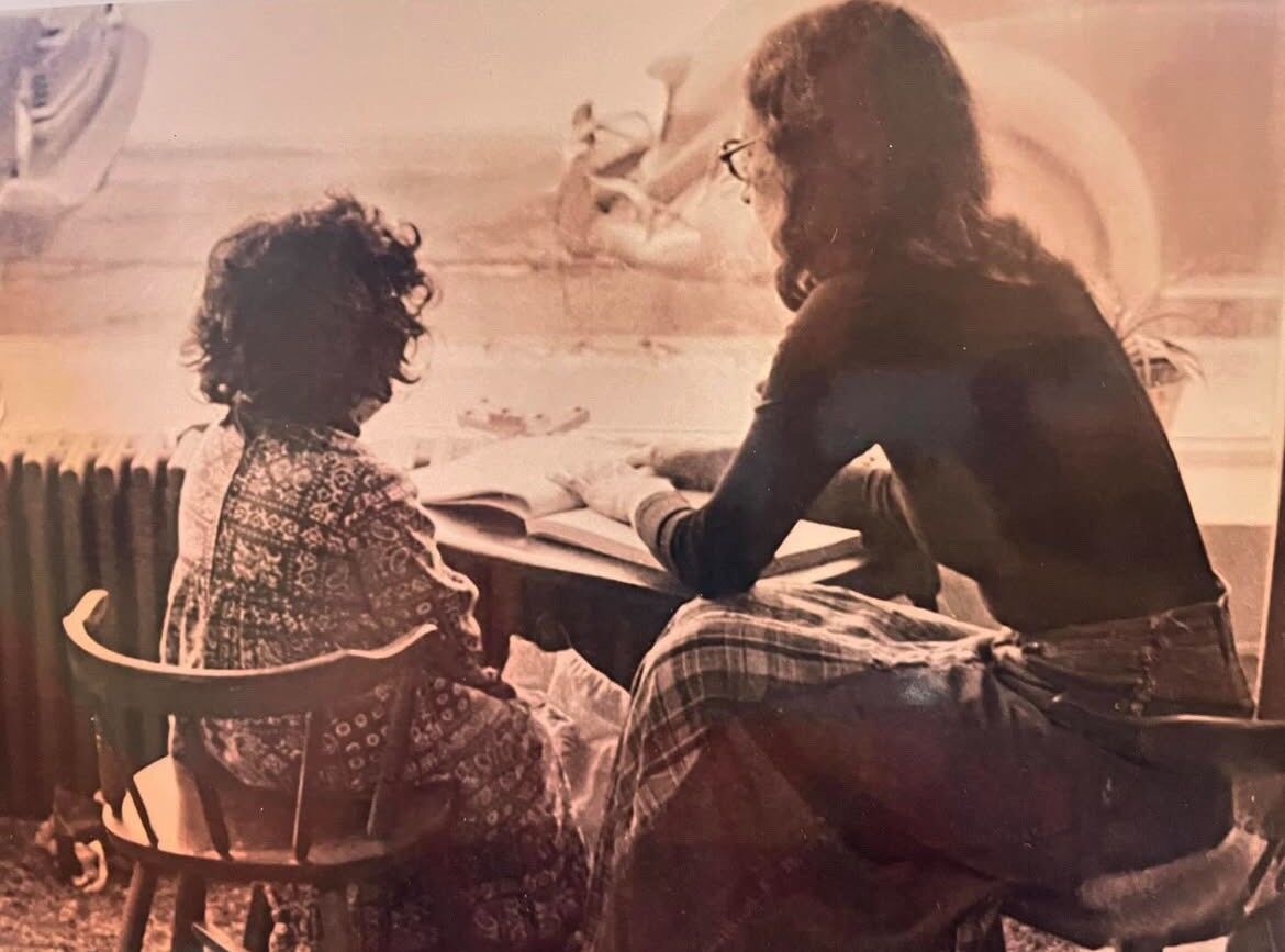Jessie Garcia and mom